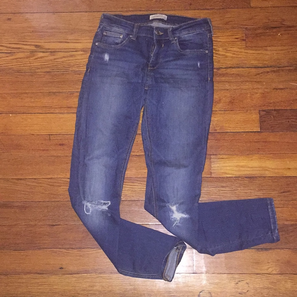 Ripped Zara jeans